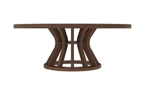 Ensemble de salle à manger moderne en bois massif, table ronde 5 pièces avec chaises rembourrées, meubles confortables pour la maison - Product Image 4