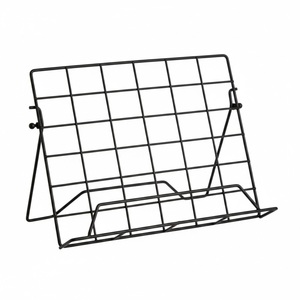 Black Coated Metal Arch <b>Book</b> Stand with Birds and Leaves Design for Living Room Iron <b>Cook</b> <b>Book</b> Stand Recipe Holder - Product Image 5