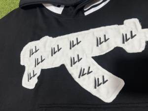 Sudadera con capucha completa para hombre, con logo personalizado, de algodón French Terry, estampado en relieve, de alta calidad, gruesa, estilo vintage, con cremallera y efecto lavado ácido. - Product Image 2