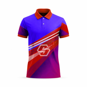 Polo de Primera Calidad con Logotipo Personalizado Sublimado, Nuevo Diseño Ligero, Polo de Color Sólido para Hombre - Product Image 6