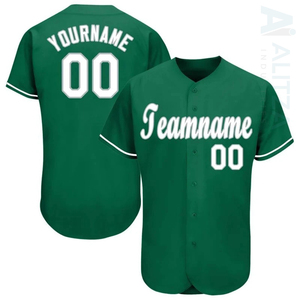 Camisetas de Béisbol OEM Personalizadas con su Propio Diseño, Impresión por Transferencia de Calor, Cosidas, Transpirables, Tallas Grandes para Adultos, 100% Poliéster - Product Image 5