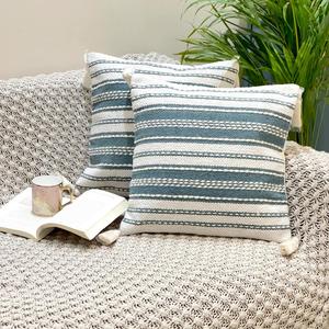 ปลอกหมอนอิงสไตล์โบโฮสุดพิเศษ ตกแต่งห้องนั่งเล่น ตกแต่งบ้าน ปรับแต่งด้วยดีไซน์ตามสั่ง หมอนอิงโบโฮ จาก INDIAN TEXTILES H/L - Product Image 3