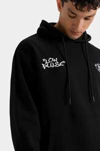 บริษัทผลิตเสื้อฮู้ดซิปผู้ชายแบบ OEM เสื้อฮู้ดผู้ชายพรีเมียมผ้าคอตตอนผสม โรงงานผลิตแบบ OEM - Product Image 2