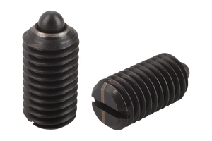 Pasador de Posicionamiento de Acero K0313, Tipo Corto Ranurado, Cabeza de Perno Roscada, Extremo Redondo, para Fijación en Montaje - Product Image 5