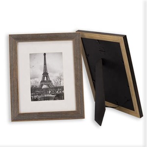 Elegante Marco de Fotos de Madera con Acabado Rústico para Decoración de Pared de Dormitorio y Exhibición de Recuerdos Familiares con Estilo - Product Image 4