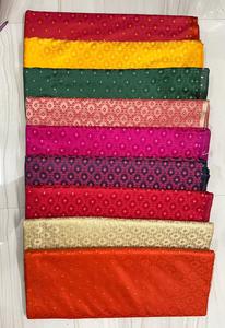 Banarasi Semi Georgette Eco-Friendly Stain Resistant Saree Party Wear Wedding Festival Ethnic Handcrafted Designer - Product Image 2
