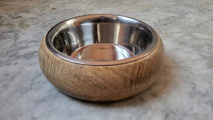 Tazón de Comida para Perro de Madera, Bonito y Duradero, Redondo, Pulido, Ecológico, para Uso Doméstico, para Servir Comida y Frutas - Product Image 4