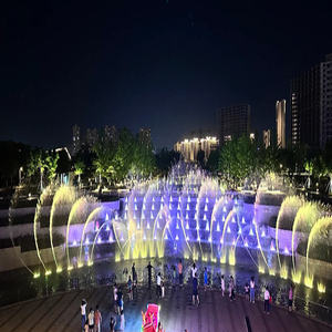 Fuente Musical con Sistema de Control DMX 512, Iluminación LED, Construcción en Acero Inoxidable 304/Cobre, Fuente de Agua Duradera para Exteriores - Product Image 3