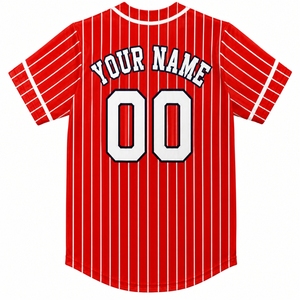 Maillot de baseball haut de gamme, maillot de baseball uni, meilleur maillot de softball - Product Image 3