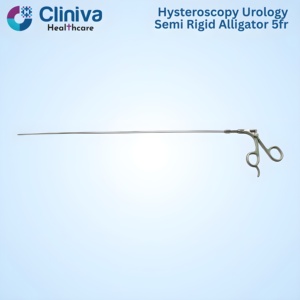 Cliniva Hystéroscopie Urologie Semi-rigide Alligator 5Fr 40Cm Ensemble d'instruments chirurgicaux réutilisables de haute qualité - Product Image 2