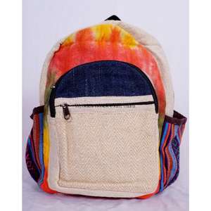 กระเป๋าเป้สะพายหลังผ้าแคนวาสสไตล์วินเทจสุดหรู  รักษ์โลก น้ำหนักเบา ความจุเยอะ เหมาะสำหรับเดินทางและไปโรงเรียน พร้อมซิปและหัวเข็มขัด - Product Image 3