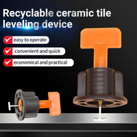 Le kit d'accessoires de pose de carreaux de niveau standard professionnel comprend un système de nivellement des carreaux et des pinces de sol