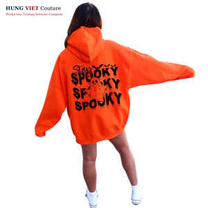 Haute qualité poids lourd bouffée impression à capuche hommes décontracté Streetwear survêtements 100% coton pull sweats pour l'automne - Product Image 1