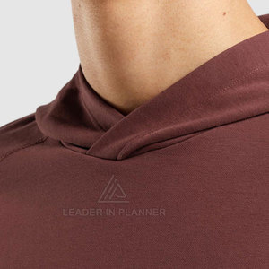 Custom Design High Quality <b>Pullover</b> <b>Men</b> Gym Hoodies Solid Color Plus Size <b>Men</b> Gym Hoodies Made In Pakistan - Product Image 6