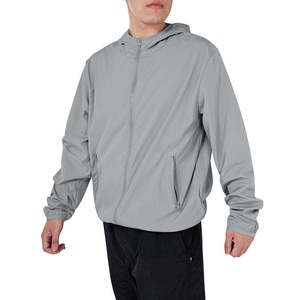 Custom OEM Windbreaker Winter Spring Outdoor <b>Jacket</b> Windproof Autumn <b>Mens</b> Pullover Zipper Front Waterproof Reversible Wholesale - Product Image 4