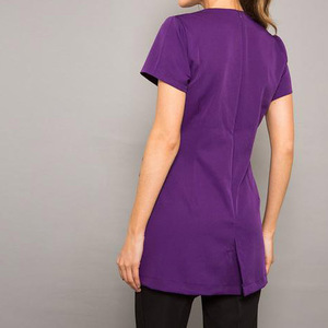 Uniforme de Esteticista para Spa, Salón de Belleza y Peluquería, Túnica para Mujer, Uniforme para Masajista - Product Image 4