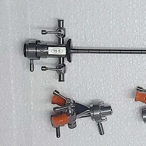 Cistoscopio Laparoscópico Manual Profesional de 15 cm y 5FR con Obturador, Instrumentos de Dos Puentes, Equipo Quirúrgico de Urología - Product Image 6
