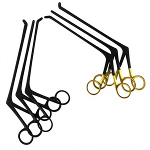 Juego de 6 piezas de rongeurs Caspar para discos intervertebrales, color negro y dorado, instrumentos quirúrgicos para uso en quirófano. - Product Image 3