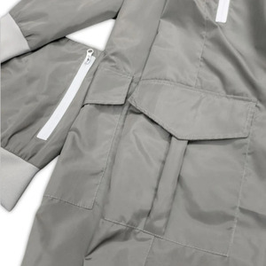 Men Winter <b>Lightweight</b> Hooded Windbreaker <b>Jacket</b> Front Logo Casual Outdoor <b>Running</b> OEM - Product Image 2