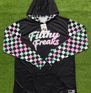 Sudadera con Capucha para Equipos Deportivos, Sublimación Personalizada/Impresión DTG, Sudadera Unisex Extra Grande con Bordado, Mezcla de Algodón, para Invierno - Product Image 4