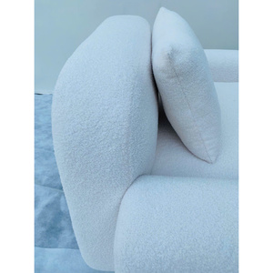 Fauteuil canapé en mousse en forme de U pour une personne, choix de couleurs de revêtement, siège profond et confortable pour salon familial ou bureau - Product Image 3