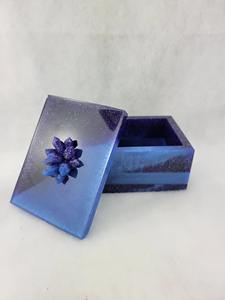 Caja de Joyería de Resina Floral Hecha a Mano de Primera Calidad, Organizador Decorativo para Guardar Objetos Pequeños, Contenedor de Regalo de Resina Personalizado - Product Image 2