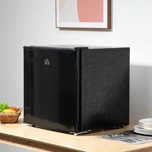 Mini 1.1 Pies Cúbicos Congelador Vertical con Puerta Reversible y Estantes Extraíbles, Diseño de Encimera Negra para el Hogar y Dormitorios - Product Image 2