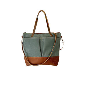 Sac à dos à langer en toile à motif écossais vintage, haute capacité, avec fermeture éclair, antivol et personnalisable - Product Image 5