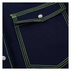 Wholesale Safety Uniform Supplier Low MOQ Hi Vis Reflective <b>Worker</b> <b>Jacket</b> and Trouser Flash Reflect Durable FR Workwear Shirts - Product Image 5
