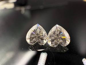 Par de Diamantes Cultivados en Laboratorio con Corte Corazón de 1 a 3 Quilates, Certificados por IGI, Piedras Sueltas para Pendientes, Colgantes, Fabricación de Joyas, Regalo - Product Image 4