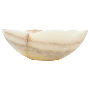 Natural White Onyx Flower Shaped Sink Handmade <b>Stone</b> Vessel Basin for Luxury Bathroom Hotel Vanity Wholesale Supplier - Product Image 3