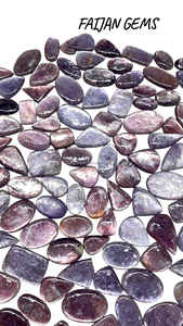 Gran oferta, lepidolita Micca Natural de alta calidad, alta calidad, piedras preciosas sueltas de alta calidad, cristal curativo, decoraciones de piedra de Palma - Product Image 2