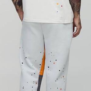 Screen Printed <b>Custom</b> Men's Jogger Personalized Long Sleeve Streetwear OEM Casual Wear <b>Custom</b> Design Apparel Bottom Clothing - Product Image 4