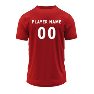 Camiseta de Fútbol Personalizada para Hombre con Rayas, Cuello en V, de Poliéster, Alta Demanda, Disponible para Venta - Product Image 1