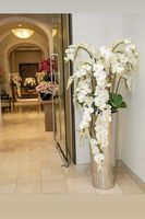 Décoration florale, arrangement de fleurs en soie, qualité supérieure, pièce décorative d'exception, centre de table, accessoire d'intérieur, accessoire pour la maison