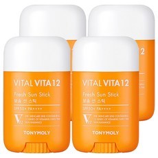 Tony Moly Vital Vita 12 Soft Sun Stick SPF50+ PA++++ 22g 4 unidades Crema Bronceadora con Vitamina C en Crema con Descuento - Product Image 1