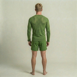 Rashguard pour homme à séchage rapide, respirant et confortable - Impression personnalisée, manches longues, Spandex/Polyester UPF50+, écologique - Product Image 5