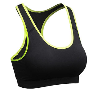 Nouvel ensemble de soutien-gorge de sport pour femme, haute élasticité, rembourré, avec doublure en spandex et motif imprimé - Product Image 5