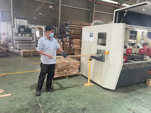 ราวจับไม้เนื้อแข็งแบบร่วมสมัย ราวจับบันไดไม้โอ๊คแดงและระเบียง ติดตั้งง่าย ระเบียงอพาร์ทเมนท์ ราวบันไดระเบียง - Product Image 5