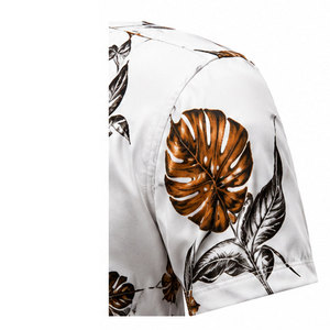 Chemise boutonnée numérique haut de gamme pour homme 100 % coton Tissu léger Confortable Coupe décontractée moderne Respirant Séchage rapide ODM - Product Image 4