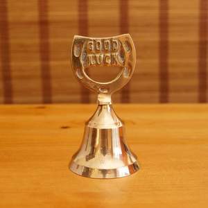 Campana de Mano de Latón de Lujo con Acabado de Diseño para Decoración Premium, Hostelería y Gestión de Eventos - Product Image 6