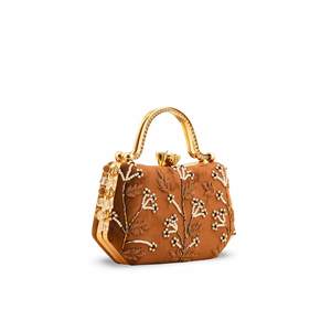 คลัทช์กระเป๋าราตรีสีน้ำตาลแฟนซี - Product Image 2