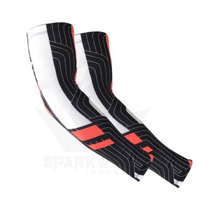 Manchons de bras unisexes respirants en Spandex/Polyester, design anti-transpiration, protection solaire UV, compression rafraîchissante pour le cyclisme et les activités de plein air - Product Image 5
