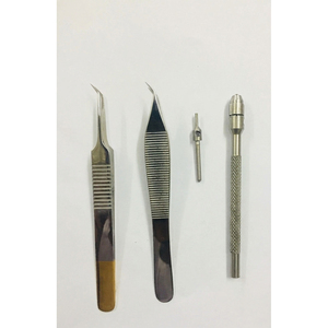Juego de instrumentos para trasplante capilar de 4 piezas, acero alemán, CE - Product Image 1