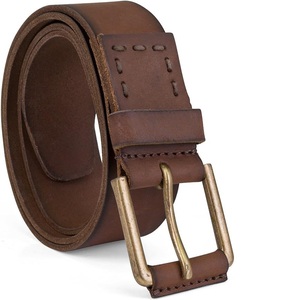 Nuevo y Elegante Hebilla de Cuero Genuino de Alta Calidad OEM para Cinturones Casuales de Hombre, Venta al por Mayor, Logotipo Personalizado, Cinturón para Vestir y Jeans - Product Image 3