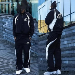 Survêtement coupe-vent léger et imperméable en nylon pour homme, nouveau style respirant en polyester pour activités de plein air - Product Image 1