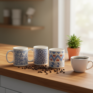 Tazas de Cerámica MARS 350ML, 3 Tazas Surtidas - Product Image 3