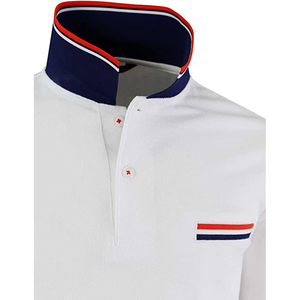 Chemises décontractées pour hommes en coton 100% anti-boulochage, respirantes, à séchage rapide, à manches courtes, couleur unie, vente chaude en gros - Product Image 3