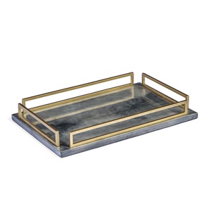 Ensemble de Présentoirs à Gâteaux Modernes en Métal, Bronze et Argent, avec Plateaux sur Pied et Bordures Découpées en Dentelle, pour Présentation de Desserts et Fêtes - Vente en Gros Fabricant - Product Image 4
