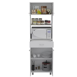 Mueble para microondas Madison Kitchen blanco - Product Image 5